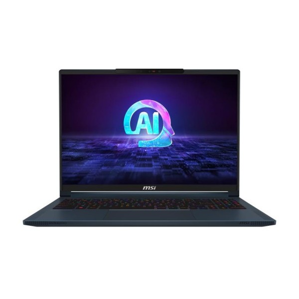 MSI Stealth 16 AI Studio A1VGG-008FR Ordinateur portable 40,6 cm (16") Quad HD+ Intel Core Ultra 9 185H 32 Go DDR5-SDRAM 1 To SS