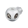 CORSAIR Hydro X Series XF Embout Splitter Y rotatif - Chrome 