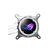 ASUS ROG STRIX LC II 240 ARGB White Edition Processeur Refroidisseur de liquide tout-en-un 12 cm Blanc 1 pièce(s) 