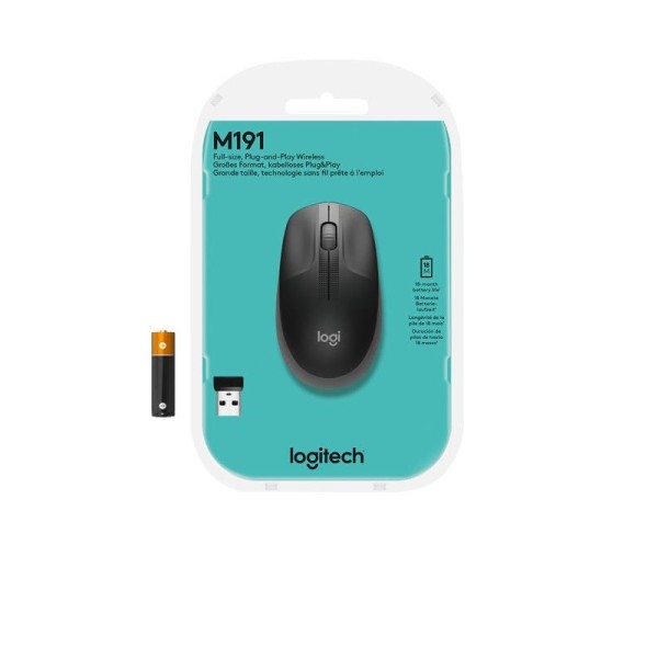 Logitech M190 Noir Sans Fil  *910-005905 