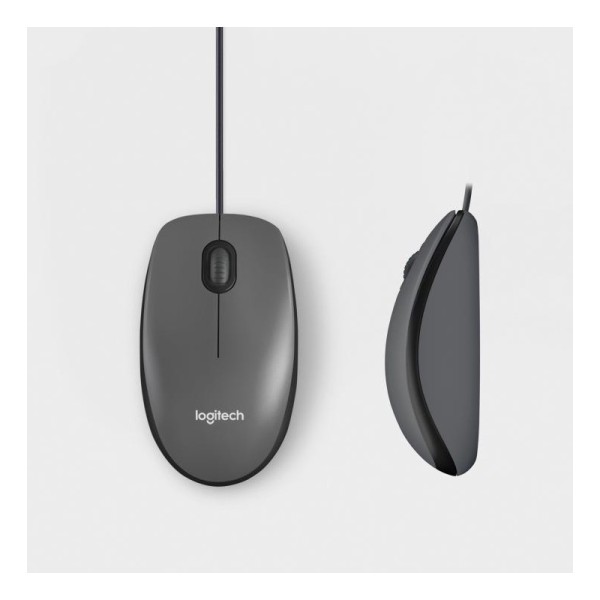 Logitech M100 souris Ambidextre USB Type-A Optique 1000 DPI 