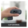 Logitech C270 HD webcam 3 MP 1280 x 720 pixels USB 2.0 Noir 