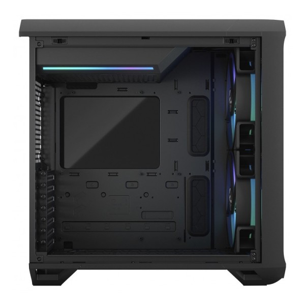 FRACTAL Torrent Compact RGB Black TG Light Tint 