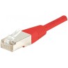 Cordon RJ45 catégorie 6 F/UTP rouge - 0,5 m852552Cordon RJ45 catégorie 6 F/UTP rouge - 0,5 m