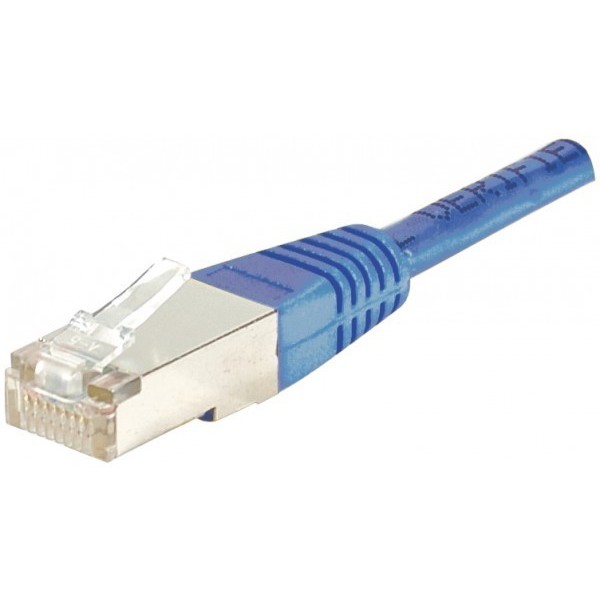 Cordon RJ45 catégorie 6 F/UTP bleu - 1,5 m857940Cordon RJ45 catégorie 6 F/UTP bleu - 1,5 m