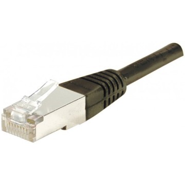 Cordon RJ45 catégorie 6 F/UTP noir - 1,5 m857943Cordon RJ45 catégorie 6 F/UTP noir - 1,5 m