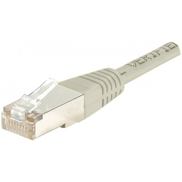 Cordon RJ45 catégorie 6 F/UTP gris - 1,5 m857900Cordon RJ45 catégorie 6 F/UTP gris - 1,5 m