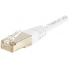 Cordon RJ45 catégorie 6 F/UTP blanc - 30 m853350