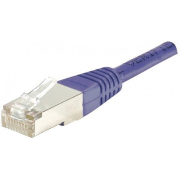 Cordon RJ45 catégorie 6 F/UTP violet - 7 m857951