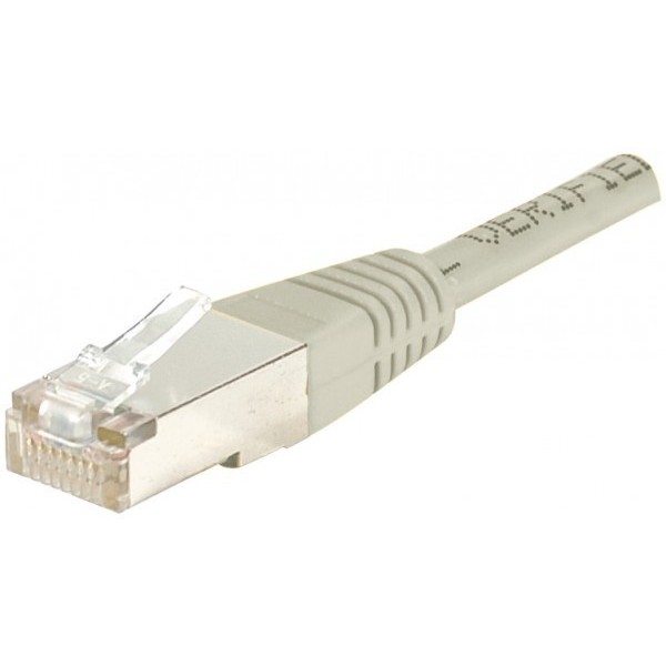 Cordon RJ45 catégorie 6 F/UTP gris - 5 m842500