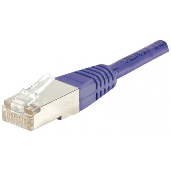 Cordon RJ45 catégorie 6 F/UTP violet - 10 m857961