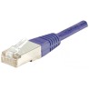 Cordon RJ45 catégorie 6 F/UTP violet - 10 m857961