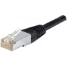 Cordon RJ45 catégorie 6 F/UTP noir - 7 m857952