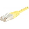 Cordon RJ45 catégorie 6 F/UTP jaune - 1,5 m857930Cordon RJ45 catégorie 6 F/UTP jaune - 1,5 m