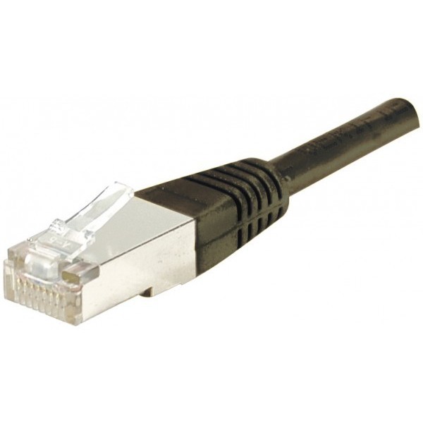 Cordon RJ45 catégorie 6 F/UTP noir - 30 m853349Cordon RJ45 catégorie 6 F/UTP noir - 30 m