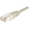 Cordon RJ45 catégorie 6 F/UTP gris - 10 m842105