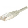 Cordon RJ45 catégorie 6 F/UTP gris - 0,5 m842050