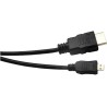 Cordon HDMI haute vitesse avec ethernet micro HDMI  5,00m128499Cordon HDMI haute vitesse avec ethernet micro HDMI  5,00m