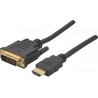 Cordon hdmi a / dvi d 15 m127971