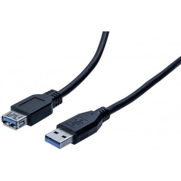 Rallonge éco USB  3.0 type A / A noire - 0,5 m532459