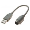 ADAPTATEUR USB 2.0 A M / MDIN6 F GRIS 0,2 M532423