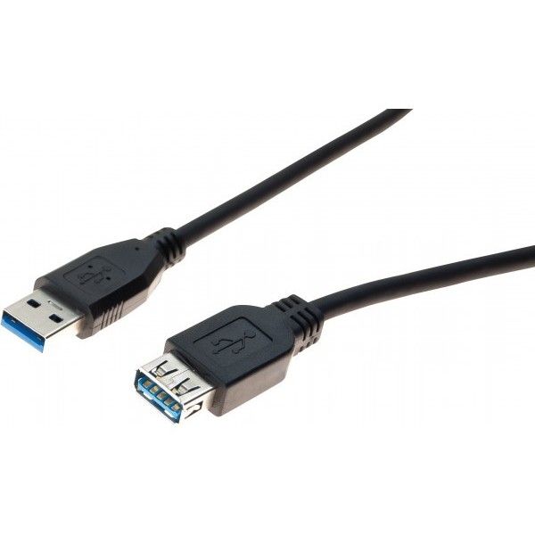 Rallonge USB 3.0 type A / A noire - 3,0 m352470