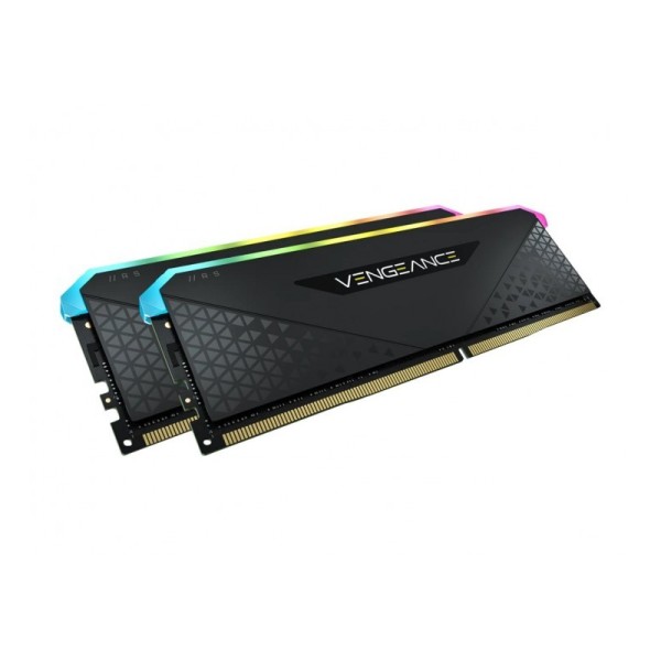 CORSAIR Vengeance RGB RS 16G (2x8G) DDR4 3200MHz Noir 