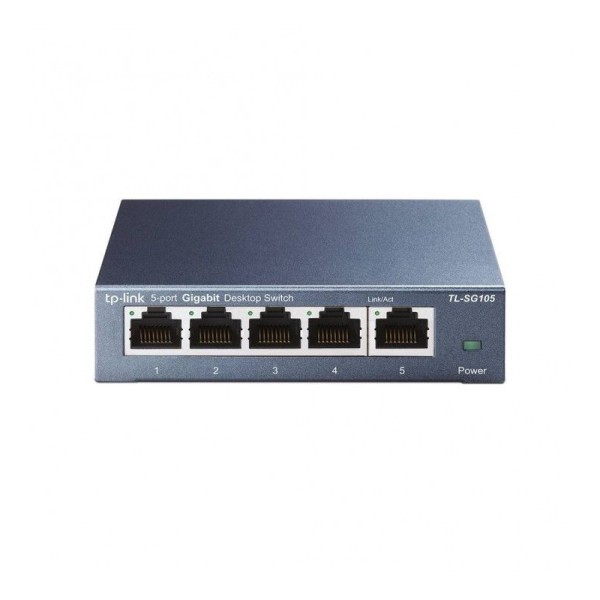 TP-Link TL-SG105 - Switch de bureau 5 ports Gigabit - Boitier métal 