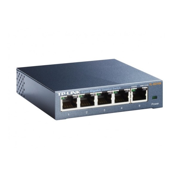 TP-Link TL-SG105 - Switch de bureau 5 ports Gigabit - Boitier métal 