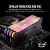 Mémoire DDR4 3600 16G  2x8G  CORSAIR *Carte Mère W16GX4M2D3600C18* Vg RGB Pro