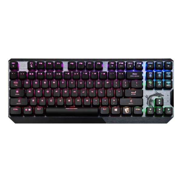 MSI VIGOR GK50 LOW PROFILE TKL FR - Clavier - Français