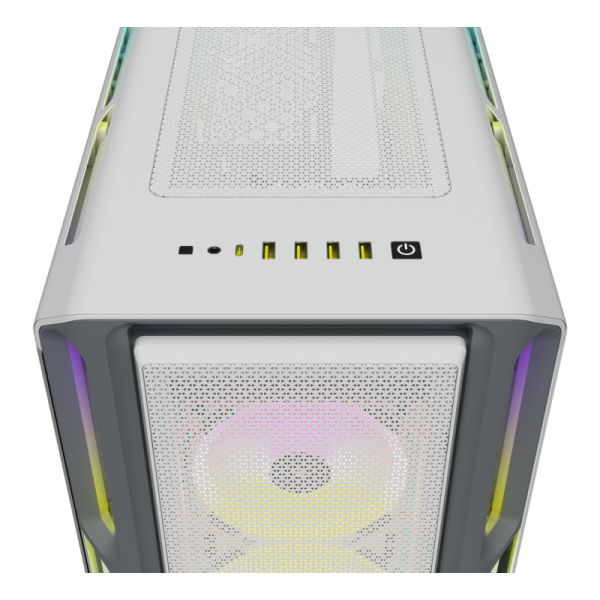 CORSAIR ICUE 5000T RGB BLANC