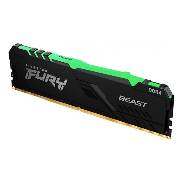 KINGSTON 16G (1x16G) D4 3600Mhz FURY Beast RGB 