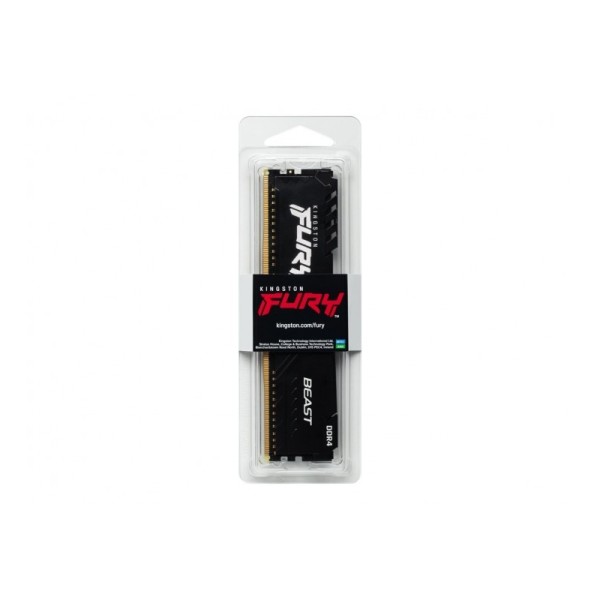 KINGSTON 16G (1x16G) D4 3200Mhz FURY Beast Black 