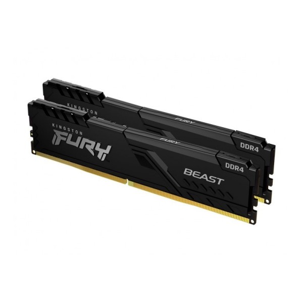 KINGSTON 32G (2x16G) D4 3200Mhz FURY Beast Black 